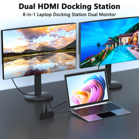 Aibilangose close-up of HDMI ports delivering 4K@60Hz video for crisp displays
