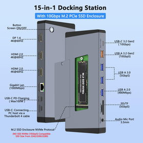 Aibilangose M.2 NVMe SSD slot enables fast storage expansion on demand
