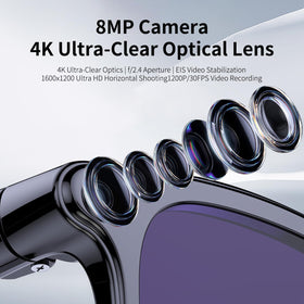 Aichiken AI Smart Glasses long battery life supports all-day translation and recording.