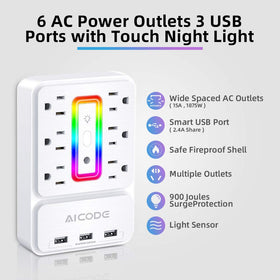 AICODE ambient RGB light adds soft mood lighting to any room