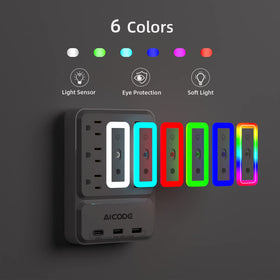 AICODE removable shelf ideal for bathroom or desk organization while charging