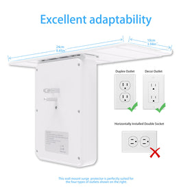 AICODE easy-install shelf is ideal for dorms, offices, or bedrooms