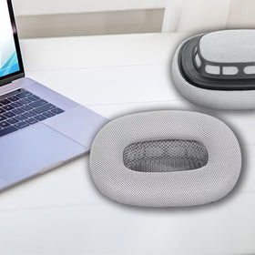 AICORE breathable mesh ear pads for cool, dry ears.