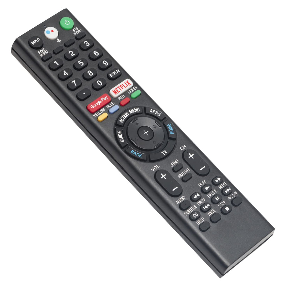AIDITIYMI remote front view showing full layout and easy navigation