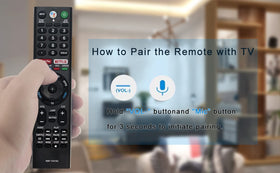 AIDITIYMI remote mic detail highlighting voice command capability