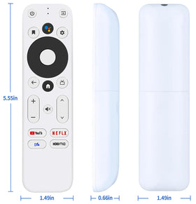 AieSHOP TV-stick remote with ergonomic design for comfortable grip