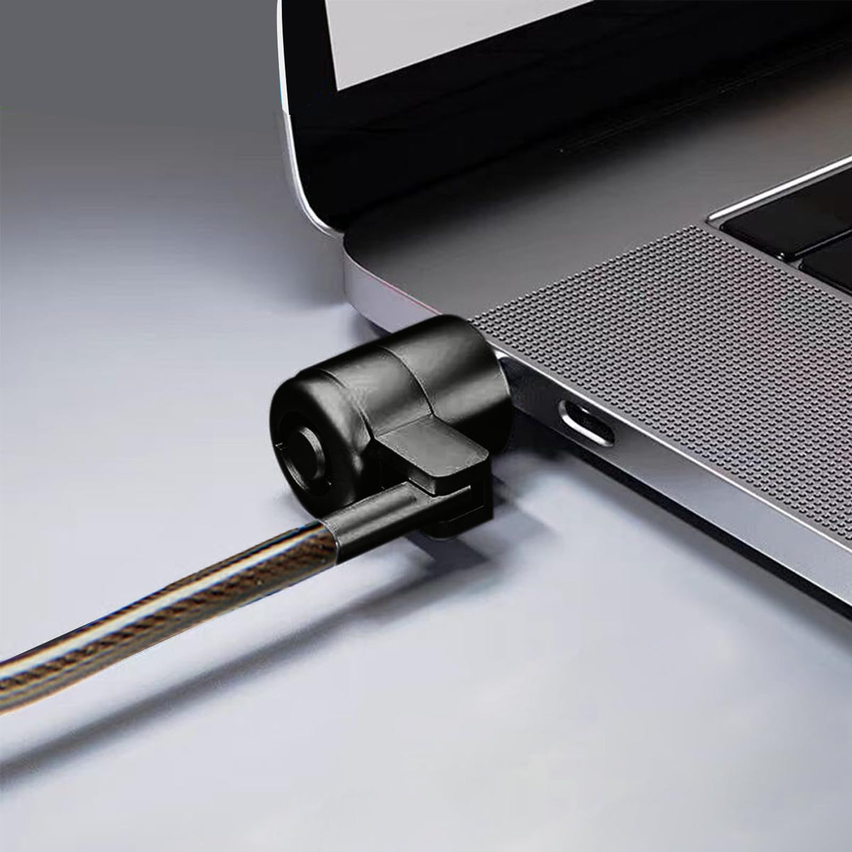 Aijmguo durable zinc alloy lock head with reinforced steel cable