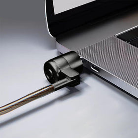 Aijmguo durable zinc alloy lock head with reinforced steel cable