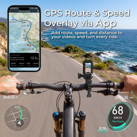 AIJOLLY GPS data overlay app adds route and speed context to videos