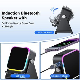 AIKELA in use with phone on stand for video calls and hands-free convenience