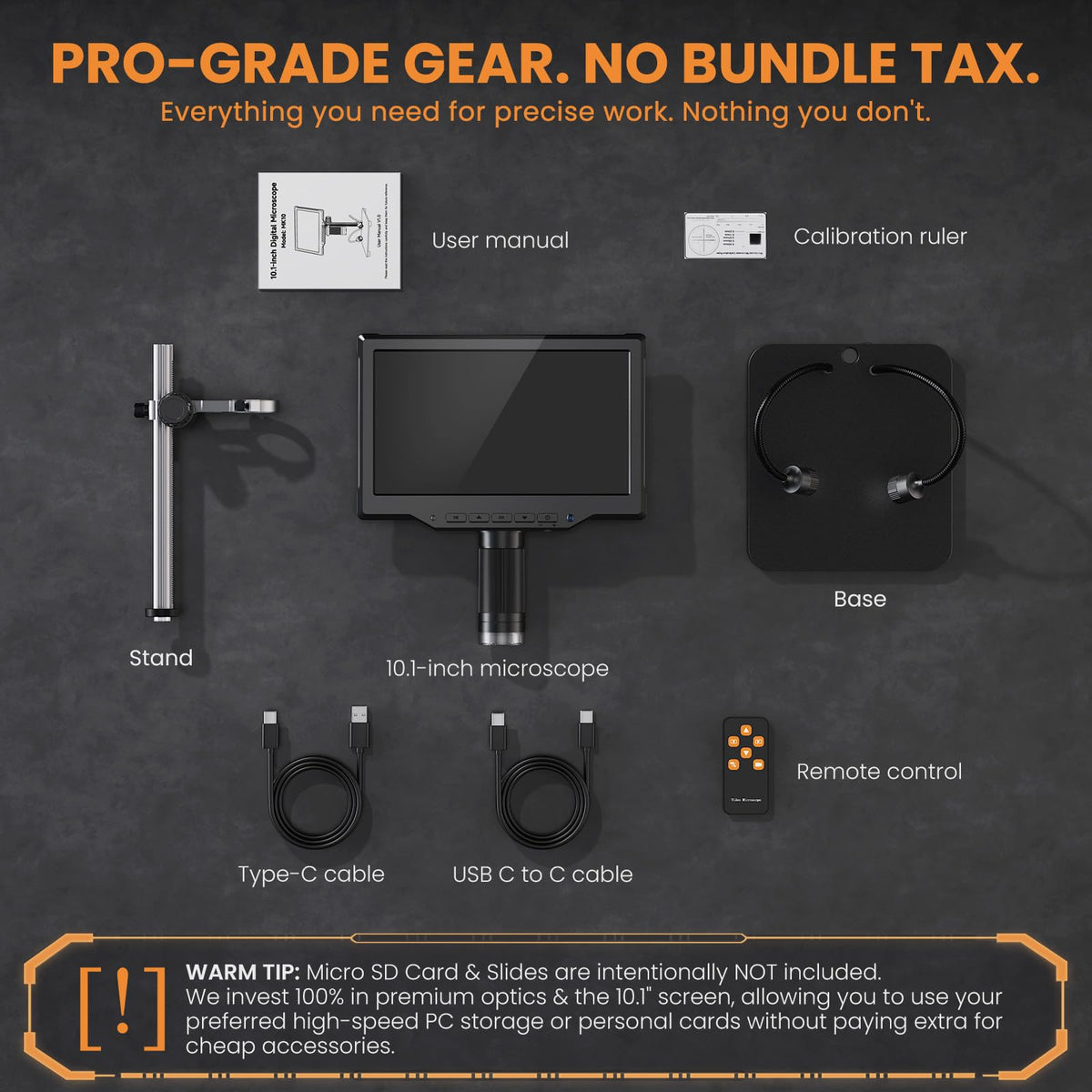 Aikokkl accessory bundle keeps everything organized for a quick setup.