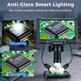 Aikokkl MK7 IPS display provides true-color 1080p viewing for clear inspections.