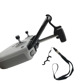 AILENICE front view of bracket mounted on DJI controller showing improved visibility
