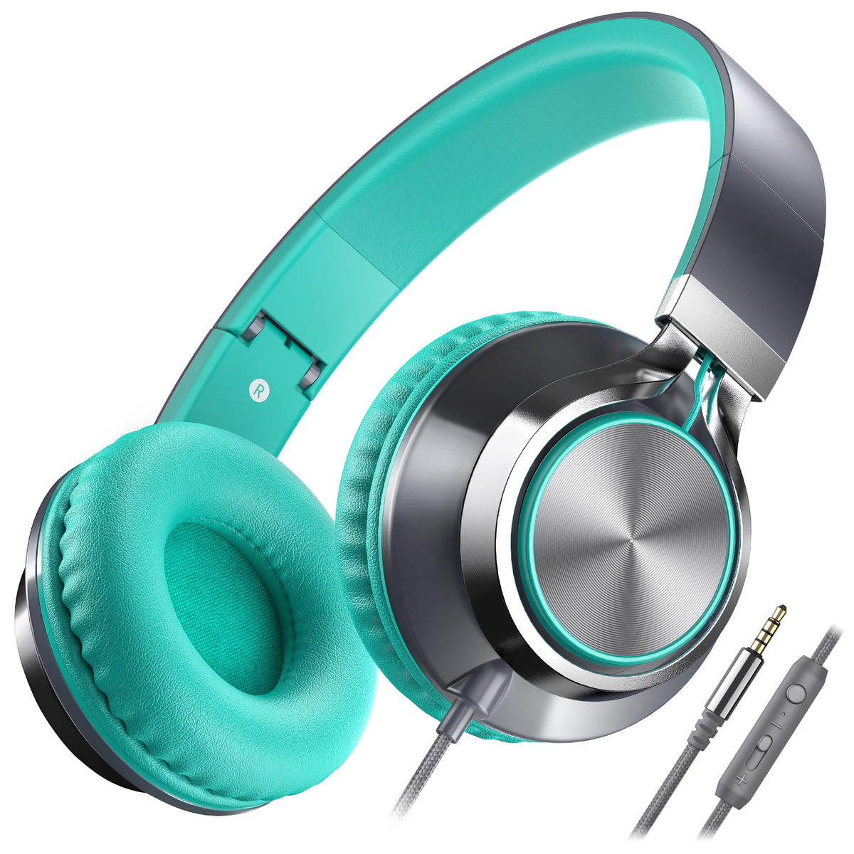 AILIHEN C8 folded headphones showing portable design for travel and daily commuting