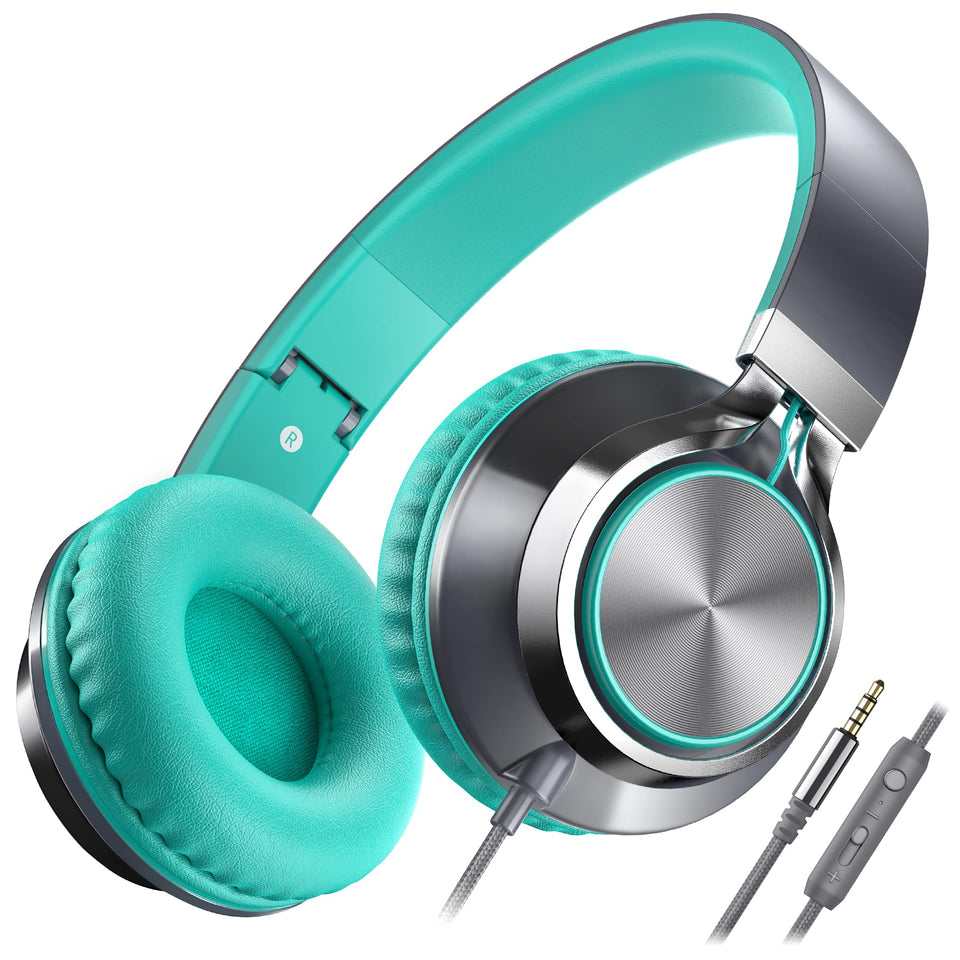 AILIHEN C8 folded headphones showing portable design for travel and daily commuting