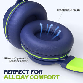 AILIHEN C8 headphones adjustable-headband for a comfortable fit.