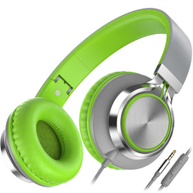 AILIHEN C8 headphones foldable corded design for easy travel.