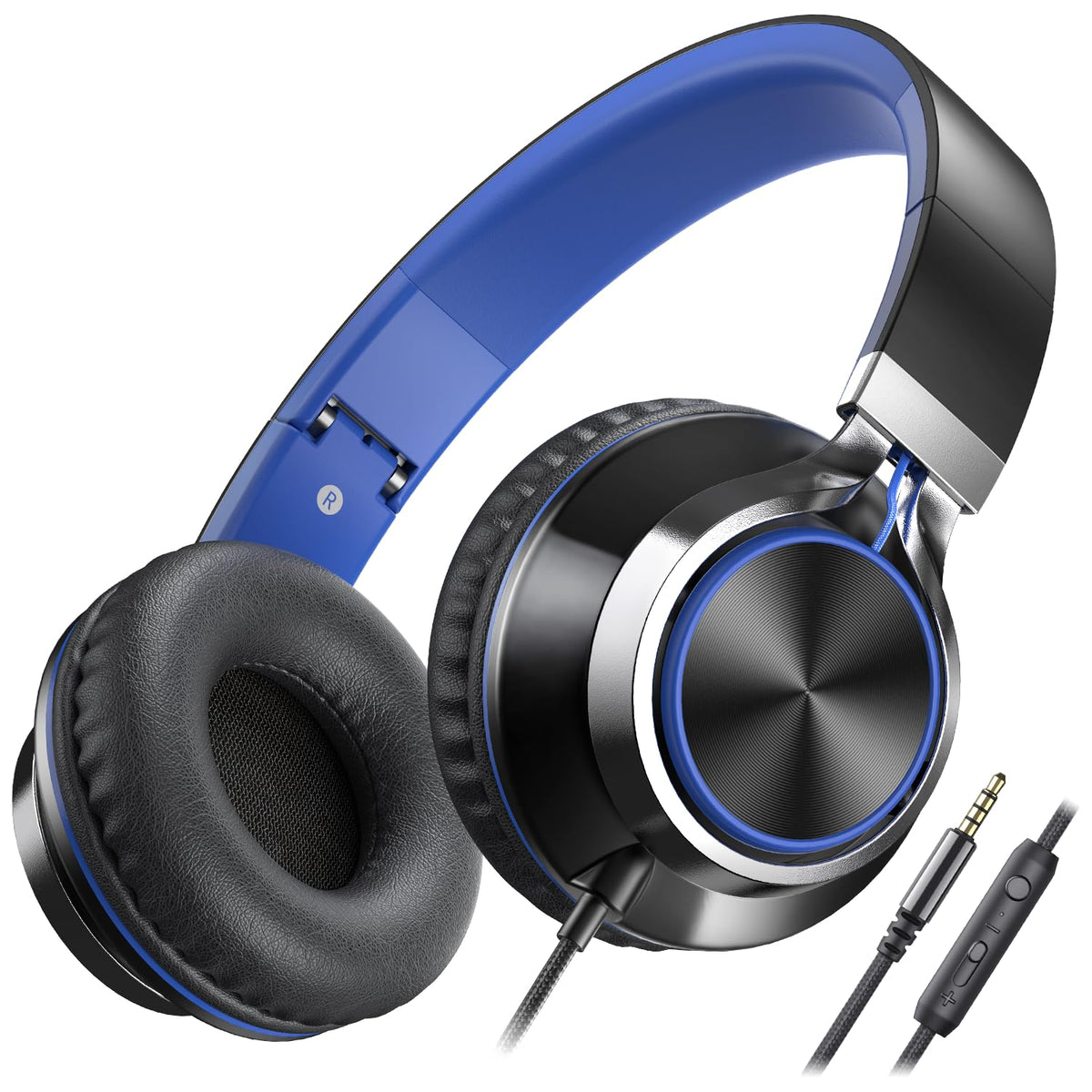 AILIHEN C8 kids headphones folded for travel and storage