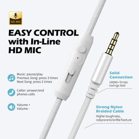 AILIHEN C8 side profile with on-ear pad illustrating comfortable cushioned fit