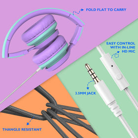 AILIHEN 3-5mm jack compatibility works with most devices.