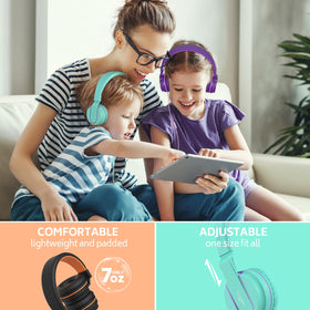AILIHEN folded headset demonstrating compact portability and easy storage