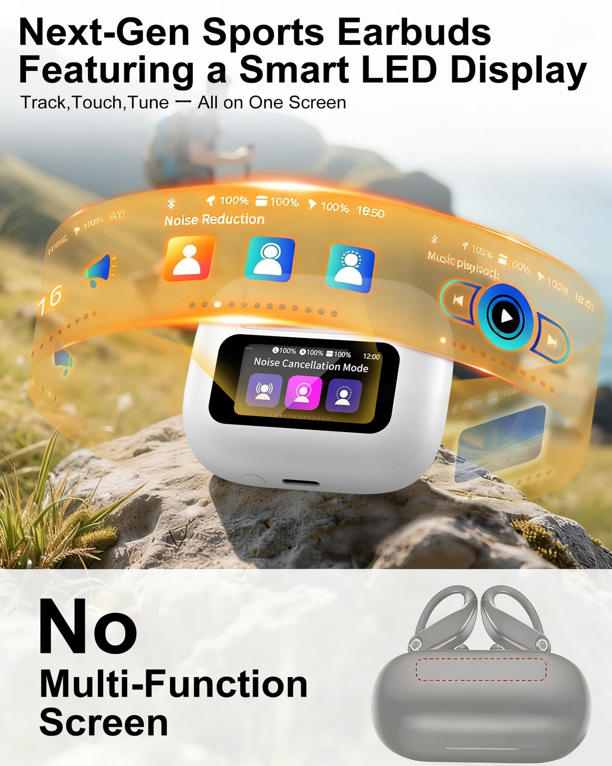 AILKIN earbuds with ANC offer quieter environments for calls.
