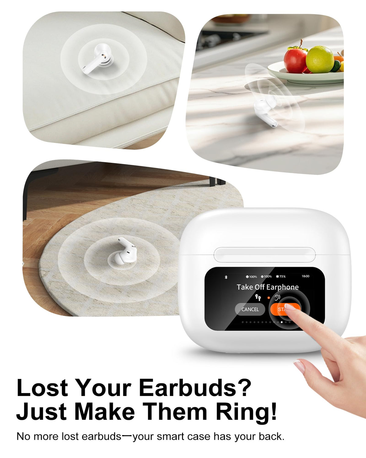 AILKIN Bluetooth 5.3 ensures fast pairing and stable connection.