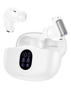 AILKIN earbuds in compact charging case for travel