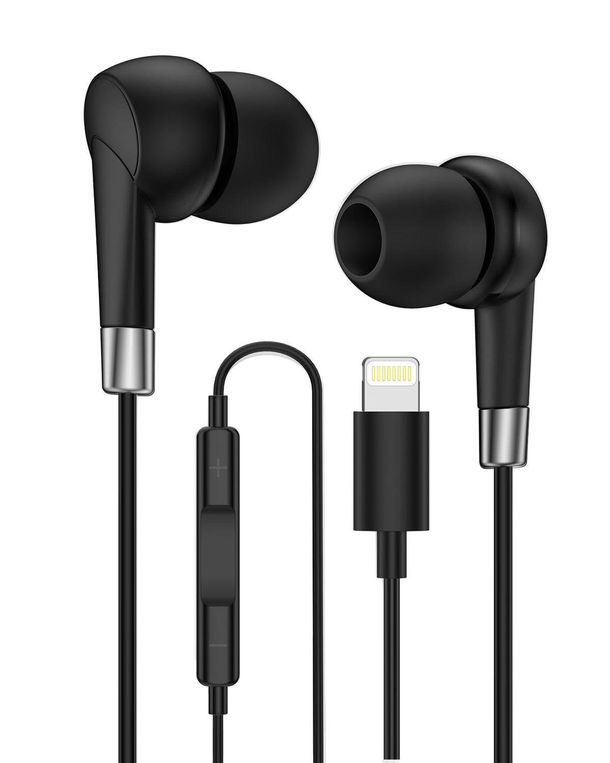 AILKIN Lightning Earbuds with compact design for portable daily listening