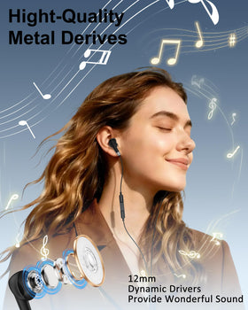 AILKIN Lightning Earbuds provide noise isolation for focused listening
