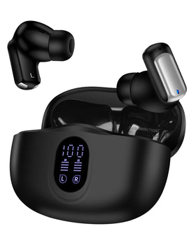 AILKIN S74 charging case front view for quick on-the-go top-ups.