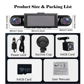AILVKANG Y108WiFi+64G 64GB SD card included for immediate use.