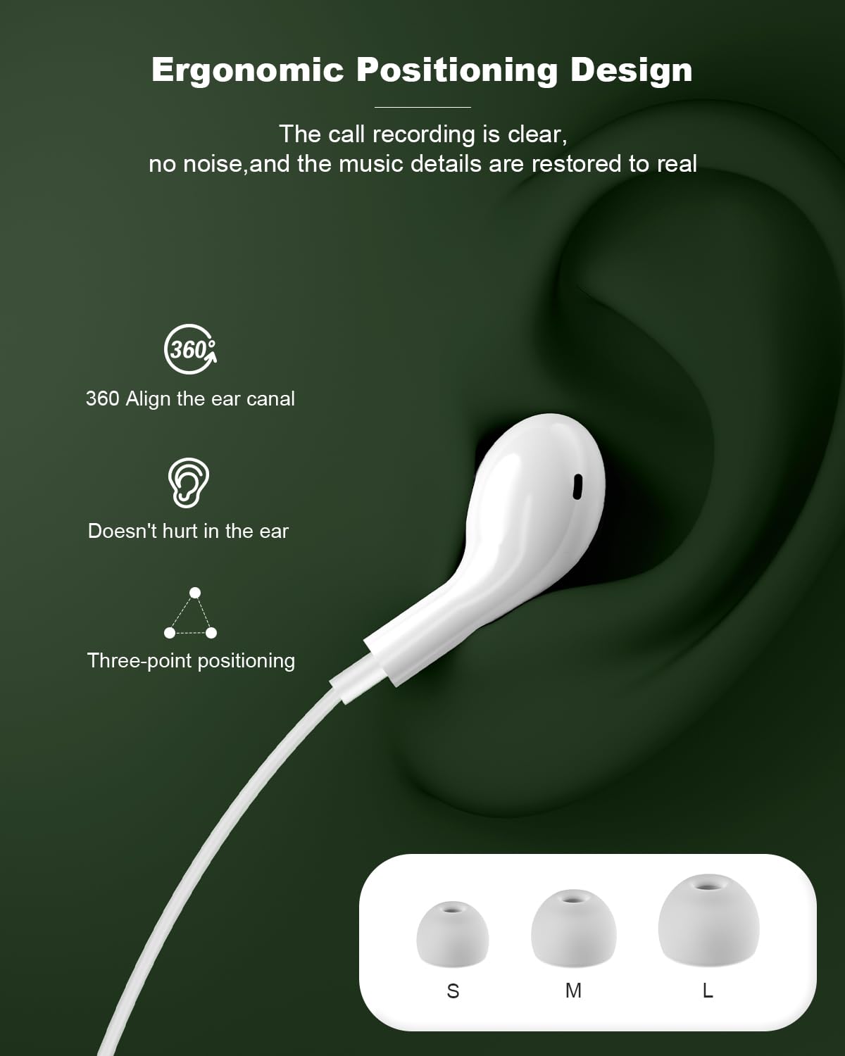 AILZPXX USB-C inline remote with mic supports calls and playback