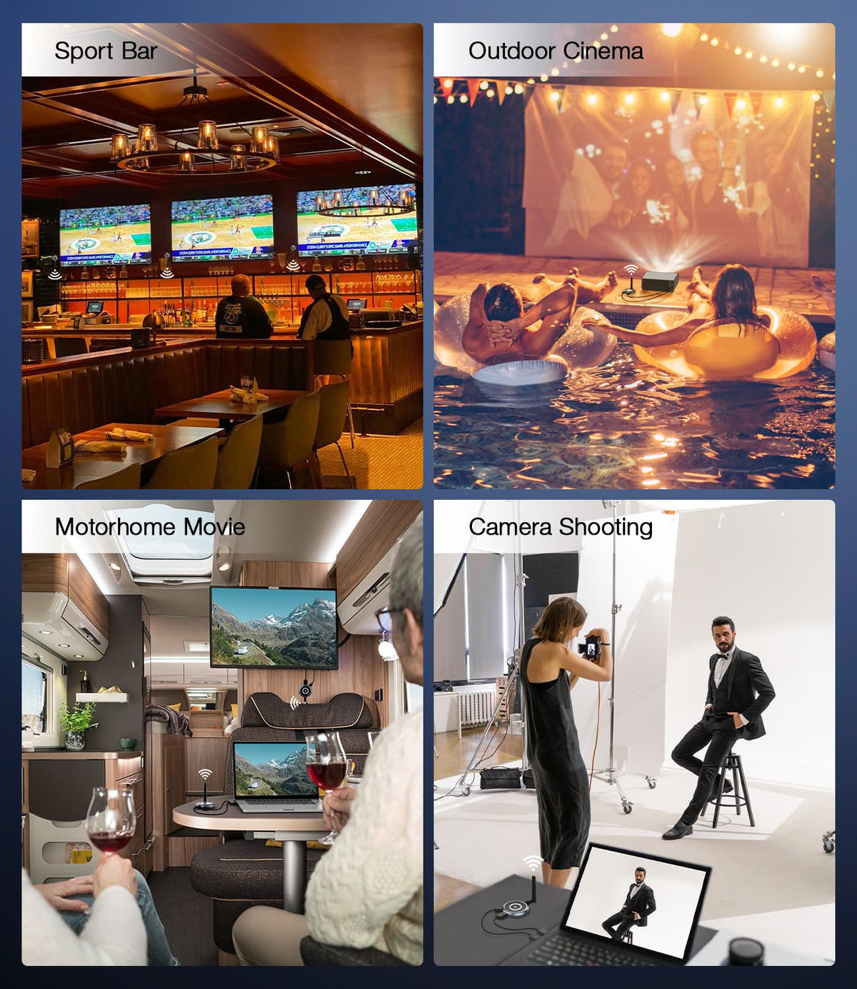 AIMIBO system in classroom or retail environment