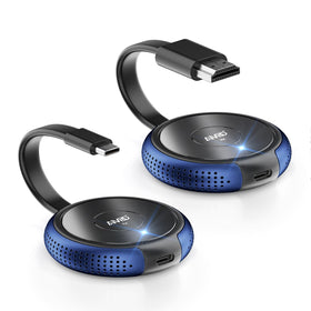 AIMIBO USB-C transmitter for wireless streaming from laptop to monitor.