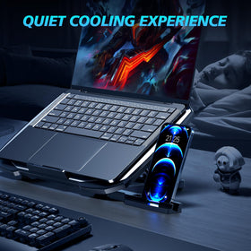 AIMIUZI laptop cooler with dual USB ports for extra connectivity