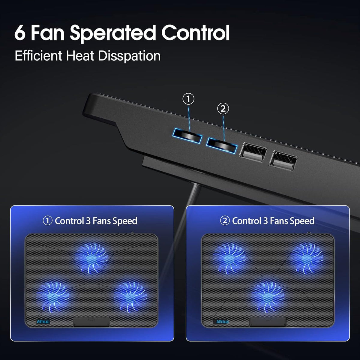 AIMIUZI large metal mesh enhances heat dissipation for steady performance.