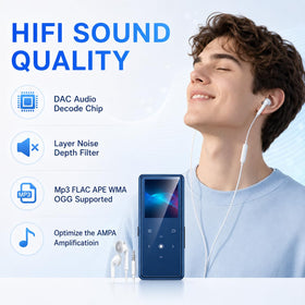 AiMoonsa close-up of built-in HD speaker delivering clear headphone-free sound