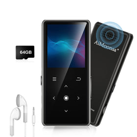 AiMoonsa front view showing compact metal body and premium look for portability