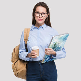 AIMSA skin cut-to-fit guidance helps you trim to fit various laptops.