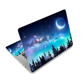 AIMSA front lid decal showing Forest Moon Sky design and protective finish