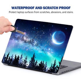 AIMSA two touchpad stickers positioned beside a keyboard for added protection