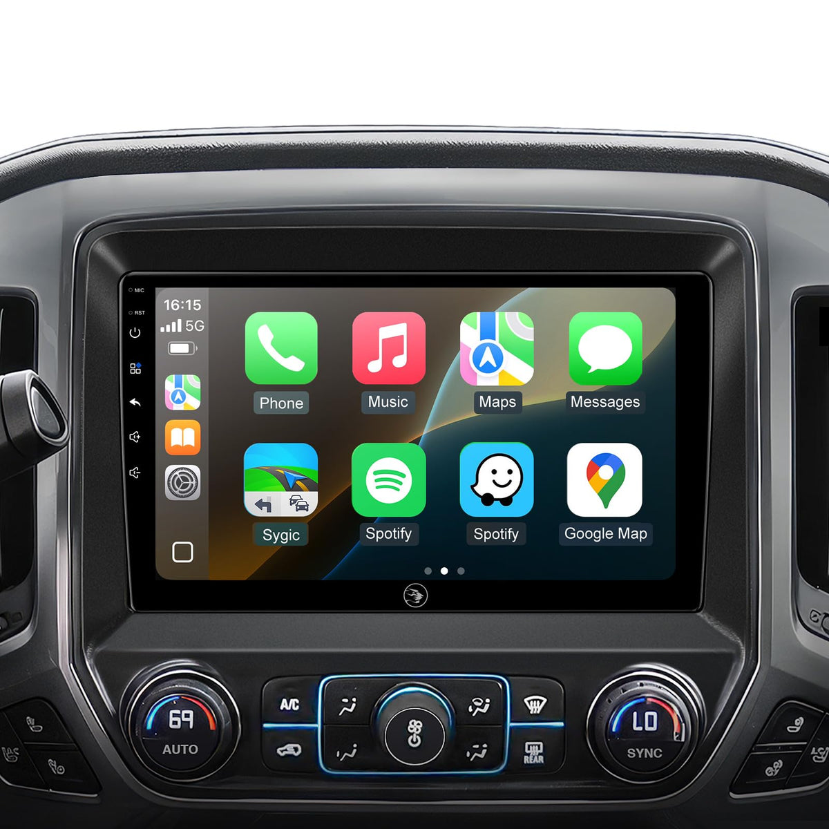 AINAVI 10.2-inch car radio display for Silverado delivers crisper visuals