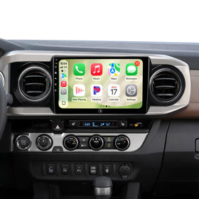 AINAVI 64G car radio for Toyota Tacoma 2016-2022 with JBL compatibility and upgraded audio clarity.