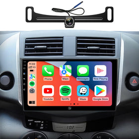 AINAVIGO 9-inch IPS touchscreen displays Toyota RAV4 with crisp visuals