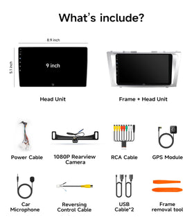 AINAVIGO Camry installation guide for a straightforward dash upgrade