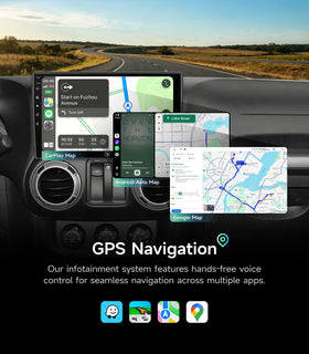 AINAVIGO installation kit included simplifies mounting to your vehicle