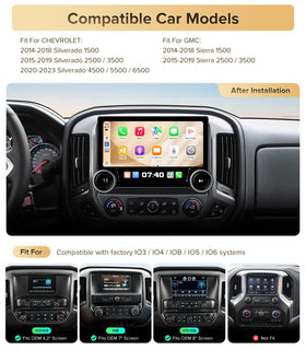 AINAVITO11.5 dual-knobs control for tactile volume and tuning on rough roads