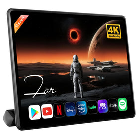 AINAVITO 13.5 inch headrest monitor for backseat viewing with vivid 4K-like clarity