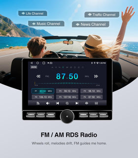 AINAVITO Android 13 with 4G+64GB for offline maps and apps